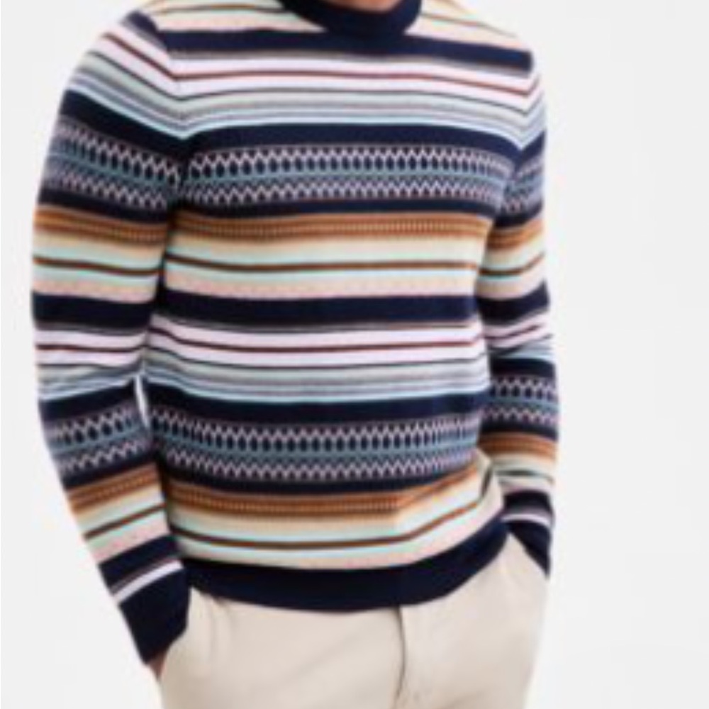 NWT Men’s Club Room wool blend crew neck sweater Small